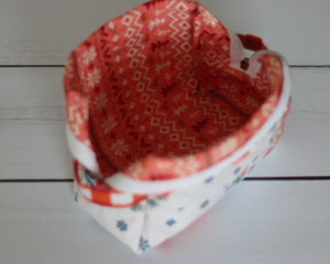 Quilted Boxy Pouch